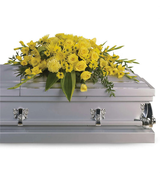 Graceful Garden Casket Spray